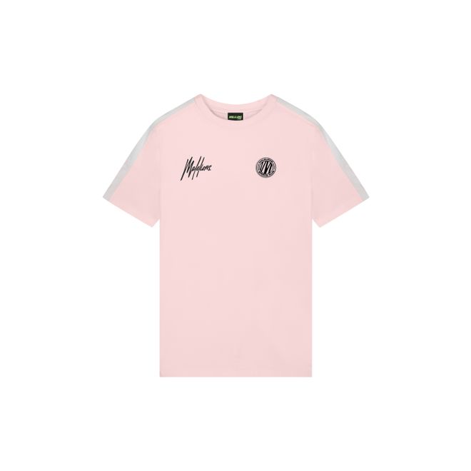 Afbeelding van Malelions Sport Transfer T-Shirt Pink White