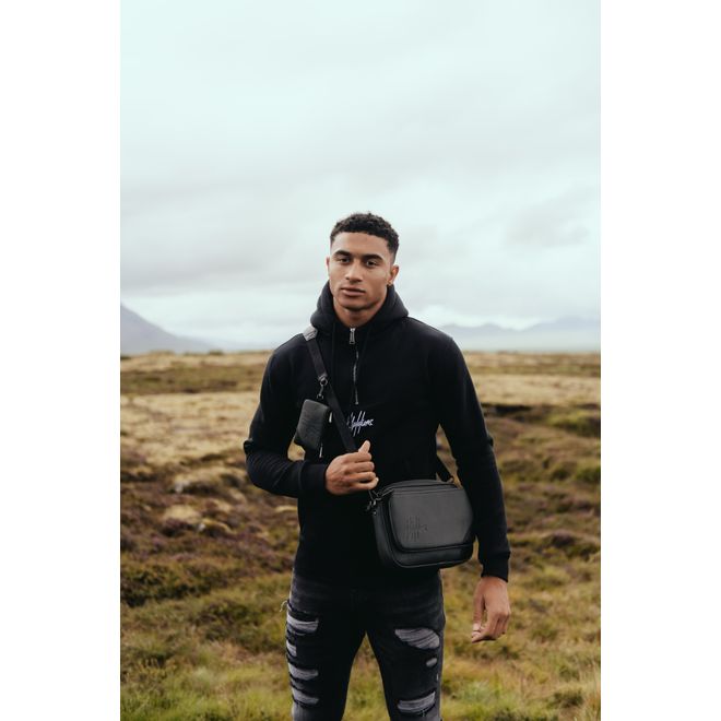 Afbeelding van Malelions Men Clever Messenger Bag Antra Black