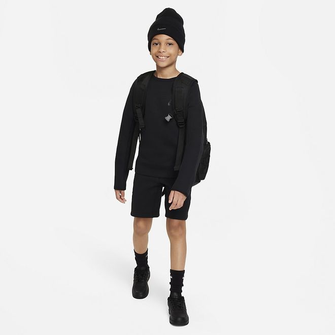 Afbeelding van Nike Sportswear Tech Fleece Sweatshirt Kids Triple Black
