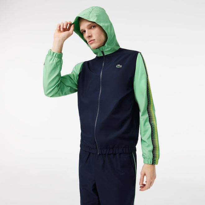 Afbeelding van Lacoste Trainingspak Navy Groen