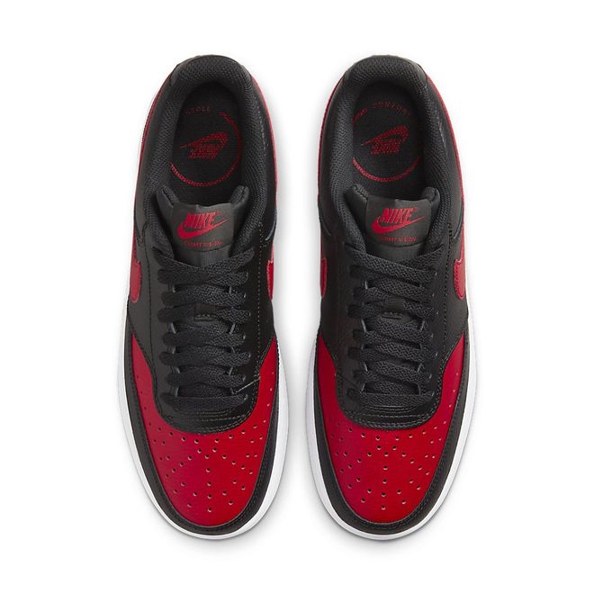 Afbeelding van Nike Court Vision Low Black University Red