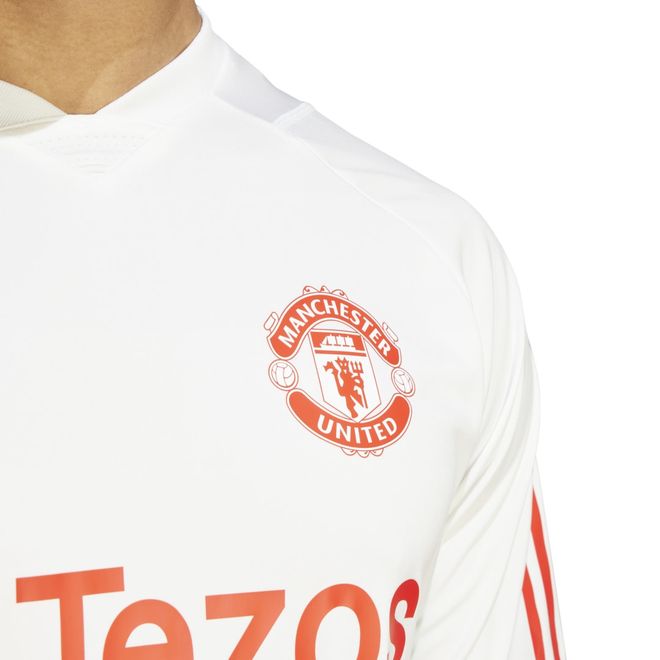 Afbeelding van Manchester United Tiro Training Shirt Core White