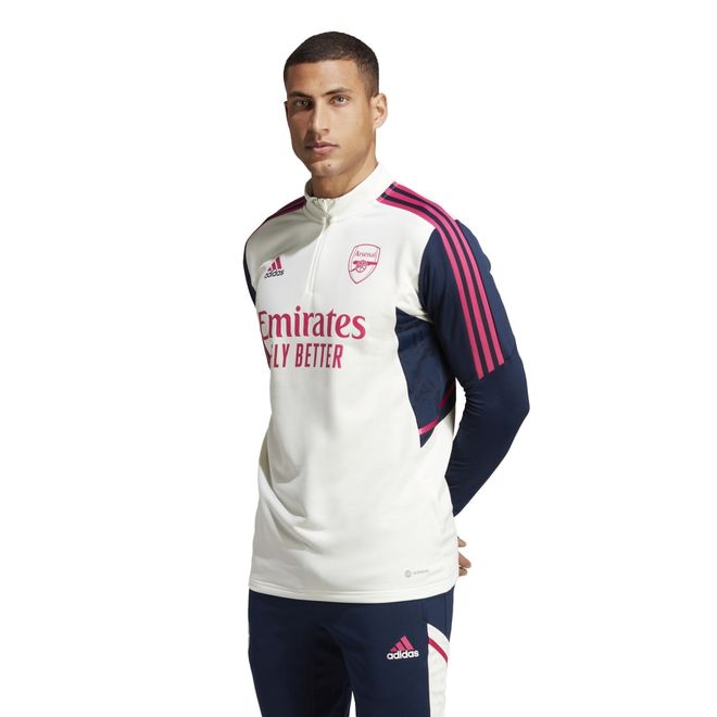 Afbeelding van Arsenal Condivo 22 Training Longsleeve Top Off White Collegiate Navy