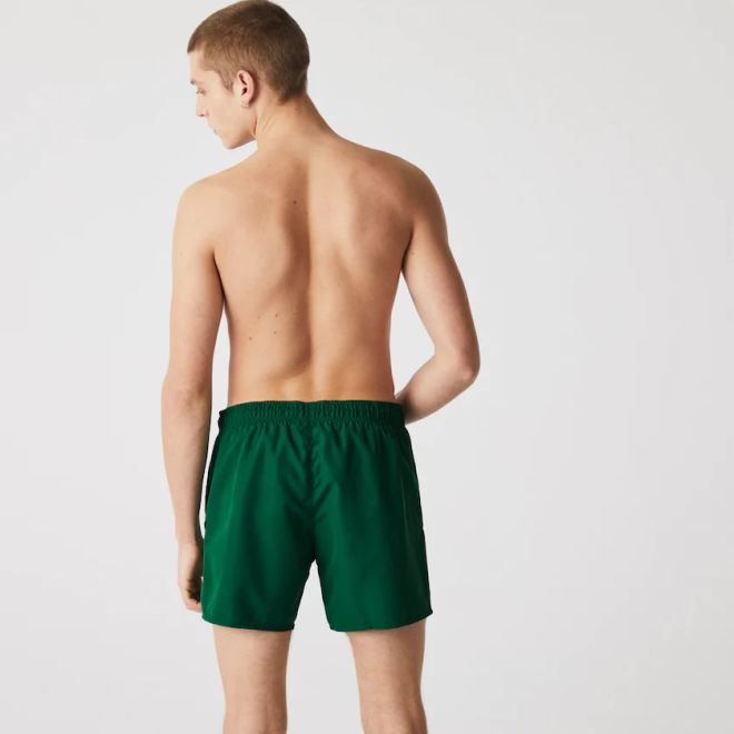 Afbeelding van Lacoste Short Green/Navy/Blue