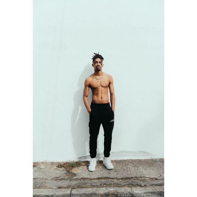 Afbeelding van Croyez Arch Trackpants Black White