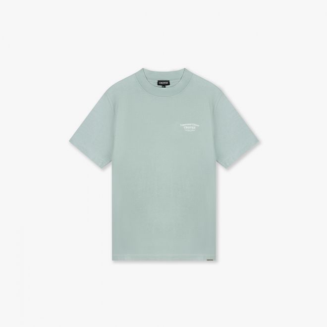 Afbeelding van Croyez Fraternité T-Shirt Blue Surf White