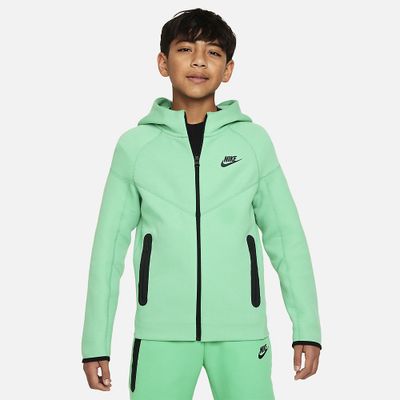 Foto van Nike Sportswear Tech Fleece Hoodie Kids Spring Green