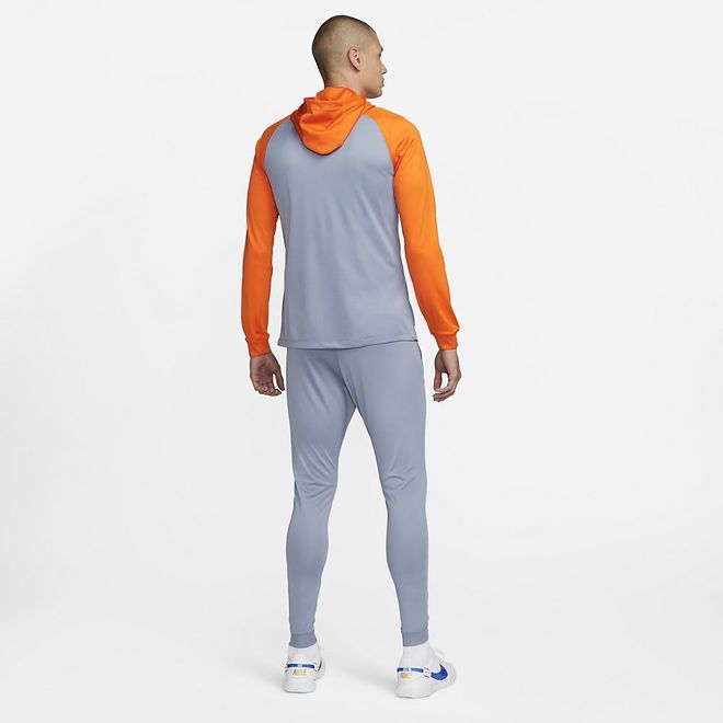 Afbeelding van Inter Milan Strike Nike Dri-FIT Knit Voetbaltrainingspak met Capuchon Ashen Slate Safety Orange