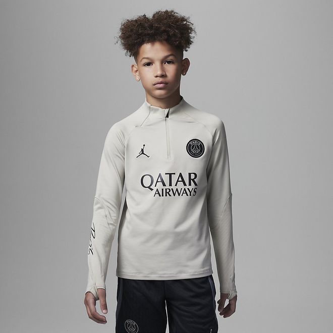 Afbeelding van Paris Saint-Germain Strike Dri-FIT Voetbaltrainingstop Kids Stone