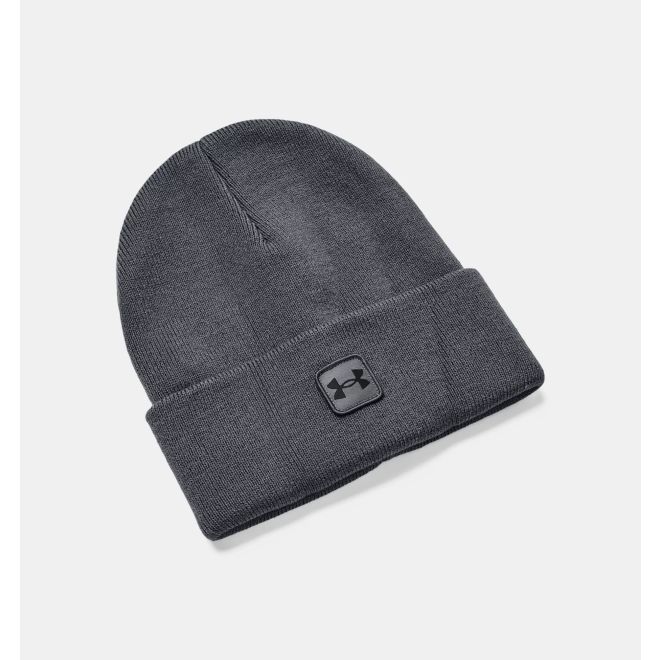 Afbeelding van Under Armour Herenbeanie Halftime Cuff Pitch Grey