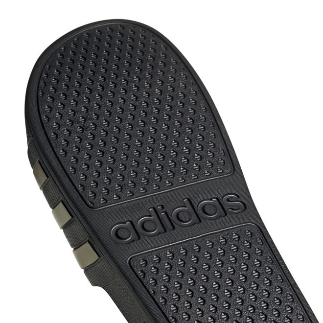 Afbeelding van Adidas Adilette Aqua Slippers Black Gold Metallic