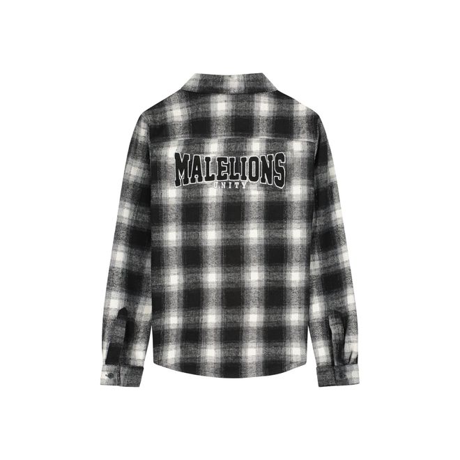 Afbeelding van Malelions Men Unity Flannel Black Cream