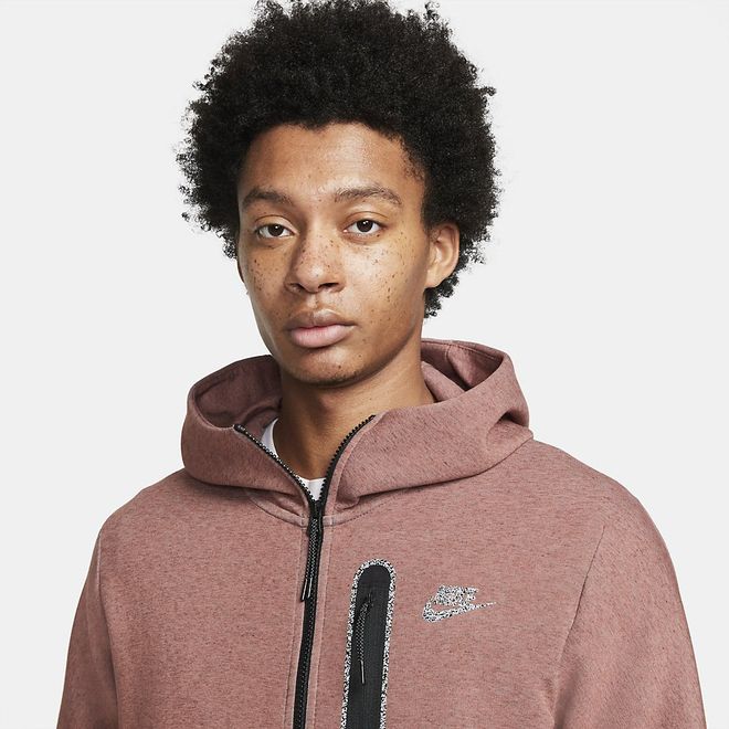 Afbeelding van Nike Sportswear Tech Fleece Hoodie Redstone Red