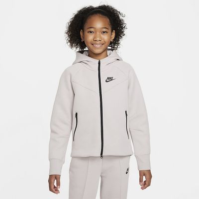 Foto van Nike Sportswear Tech Fleece Hoodie Kids Platinum Violet