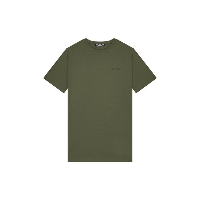 Afbeelding van Malelions Men Logo T-Shirt Light Army