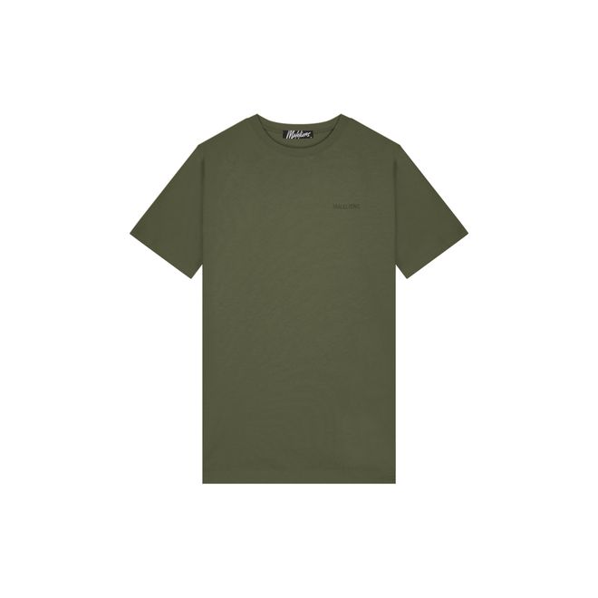 Afbeelding van Malelions Men Logo T-Shirt Light Army