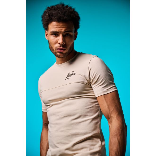 Afbeelding van Malelions Sport Counter T-Shirt Sand