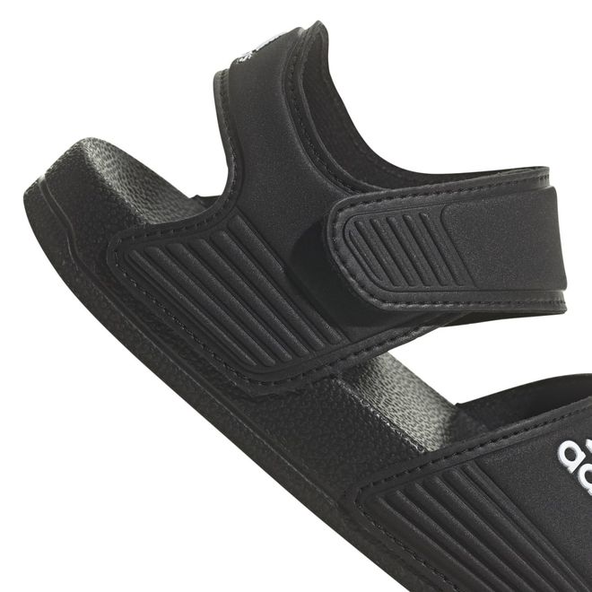 Afbeelding van Adidas Adilette Sandalen Kids Black White