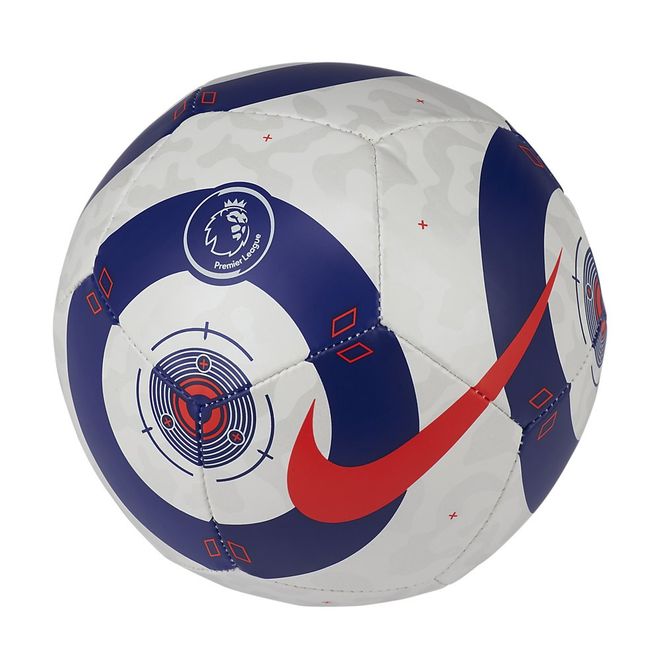Afbeelding van Nike Premier League Strike Mini Voetbal White Blue Laser Crimson