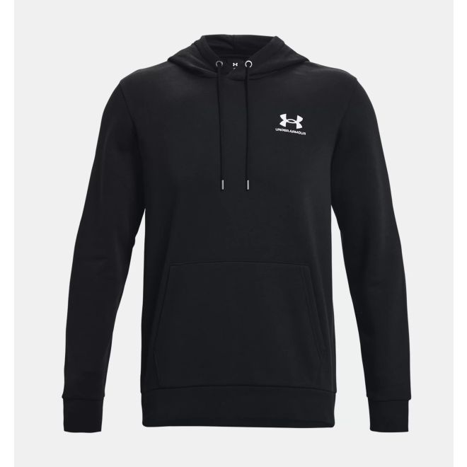 Afbeelding van Under Armour Herenhoodie Essential Fleece Black