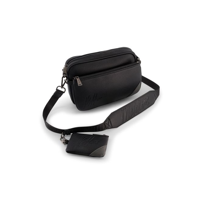 Afbeelding van Malelions Men Clever Messenger Bag Black