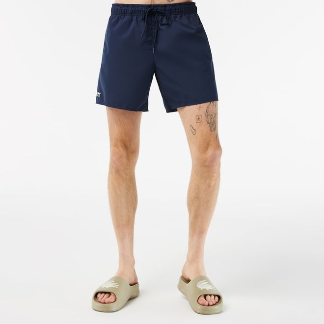 Afbeelding van Lacoste Short Blue Marine Green
