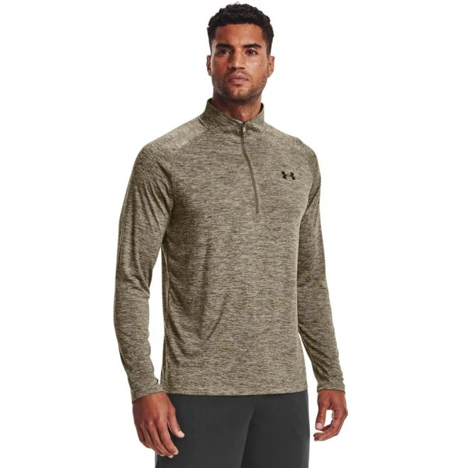 Afbeelding van Under Armour Tech 2.0 Half Zip Green