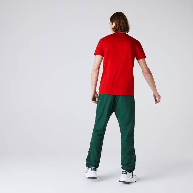 Afbeelding van Lacoste T-shirt met Ronde Hals Red