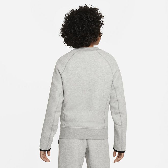 Afbeelding van Nike Sportswear Tech Fleece Sweatshirt Kids Dark Grey Heather