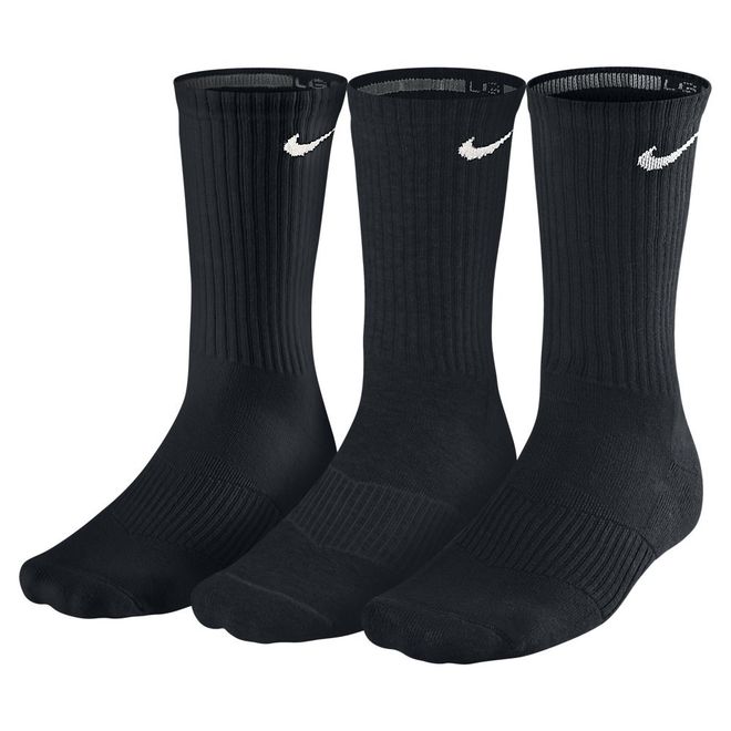 Afbeelding van Nike Cotton Cushion Sokken Zwart 3 paar