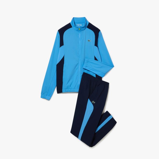 Afbeelding van Lacoste Sport Trainingspak Block Navy