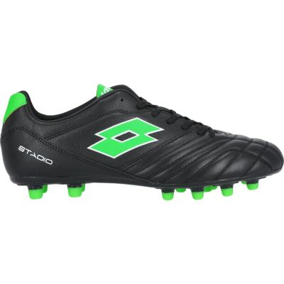 Foto van Lotto Stadio 300 III Voetbalschoen FG Black Spring Green