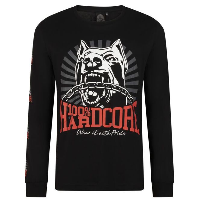 Afbeelding van 100% Hardcore Longsleeve *Dog-1* Black