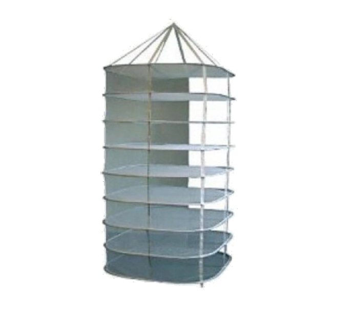 Square Fertraso drying net with eight tiers