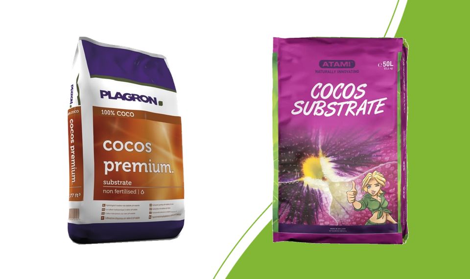 Plagron Cocos Premium and Atami Cocos substrate