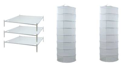 Product selection for Drying nets: Droogrek stapelbaar, 71x71cm; droognet hangend, rond 60cm (8 laags); droognet hangend, rond 80cm (8 laags)