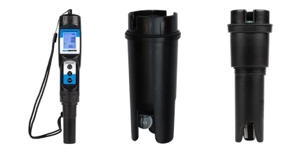 Product selection for pH & EC meters: Aquamaster P110 Pro Combo pen - PH, EC en TEMP. meter - Waterproof; Aquamaster P110 losse elektrode; Aquamaster P160 losse elektrode