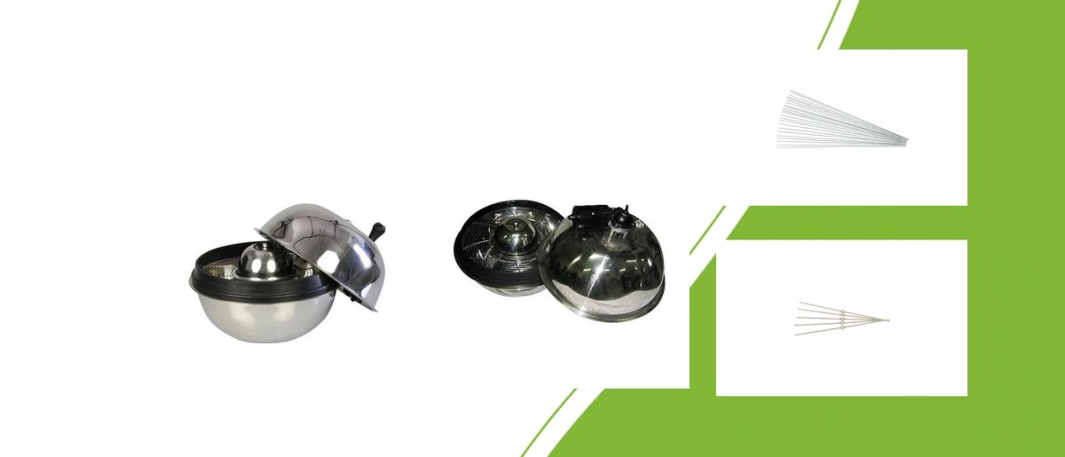Tumble Trimmers with replacement cutting wires and flat blades