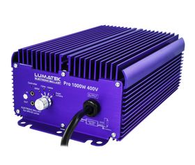 Lumatek Pro 1000W, 400V dimbare en regelbare ballast