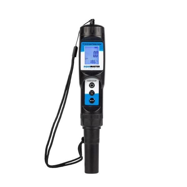Aquamaster P110 Pro Combo pen - PH, EC and TEMP. meter - Waterproof