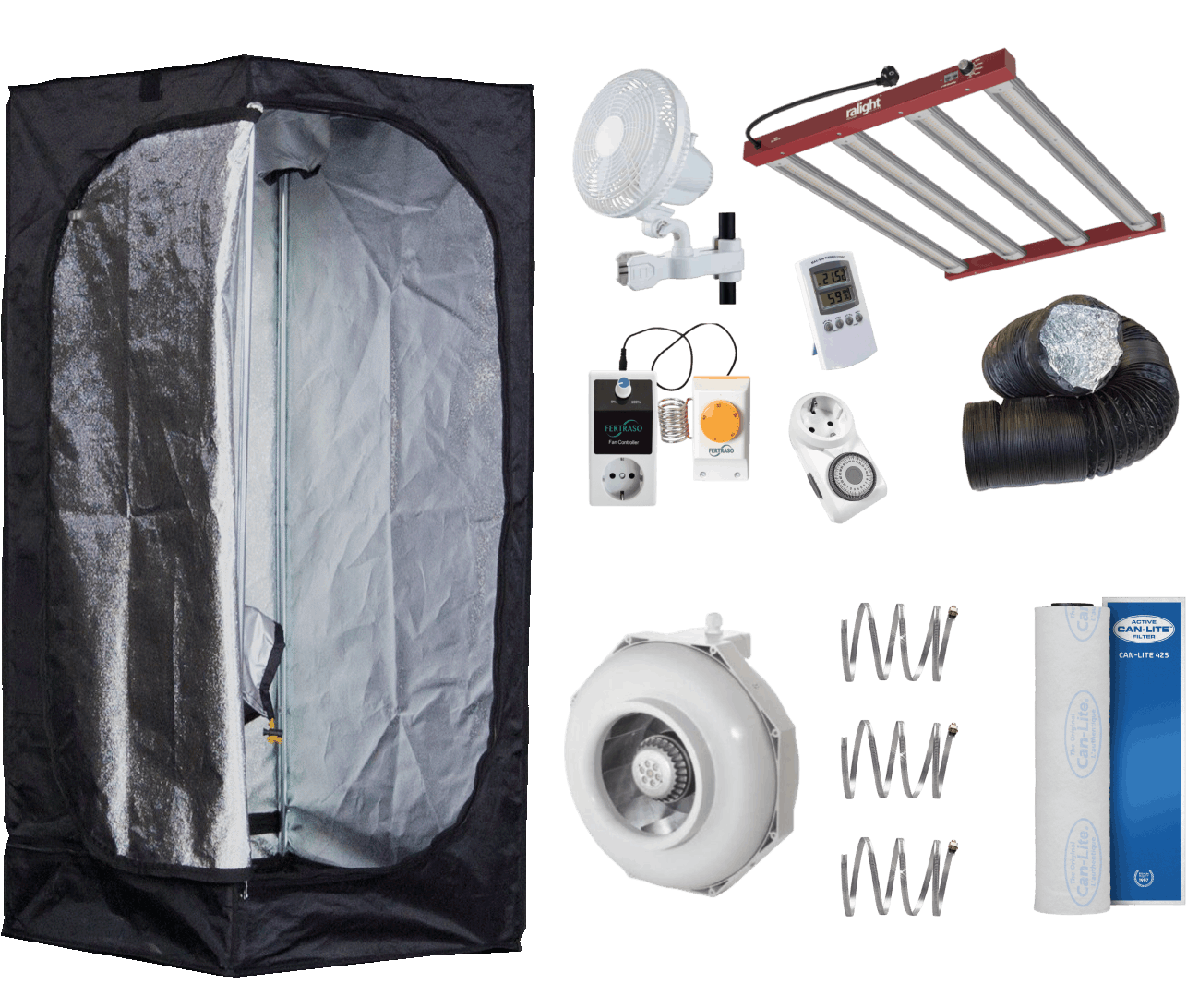 Complete Kweektent Set Mammoth Lite 60 - Starter