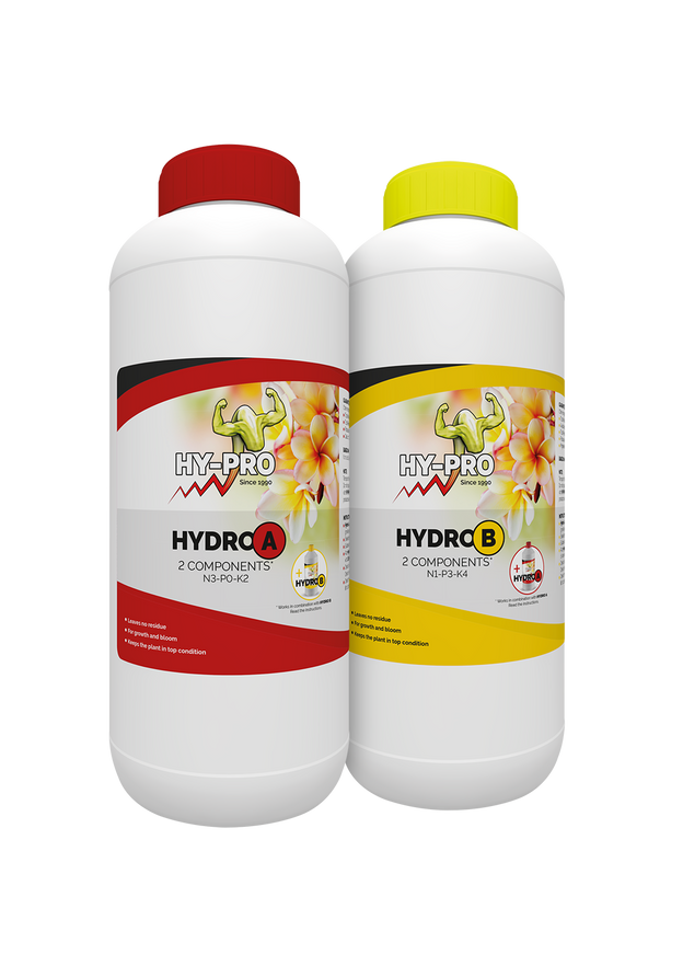 Hy-Pro | Hydro A&B Plantenvoeding | 1 liter