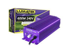 Lumatek 600W 240V dimmable and adjustable ballast