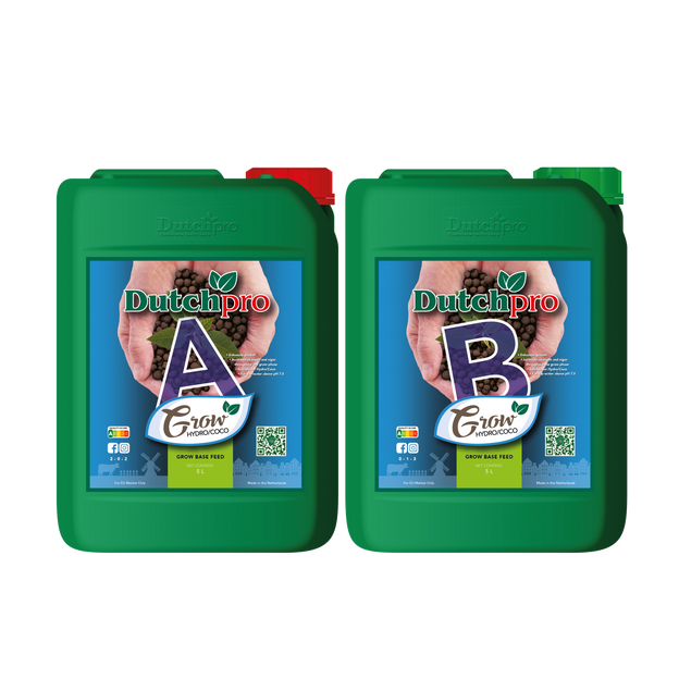 Dutch Pro | Hydro/cocos Groei A&B | Plantenvoeding | 10 ltr