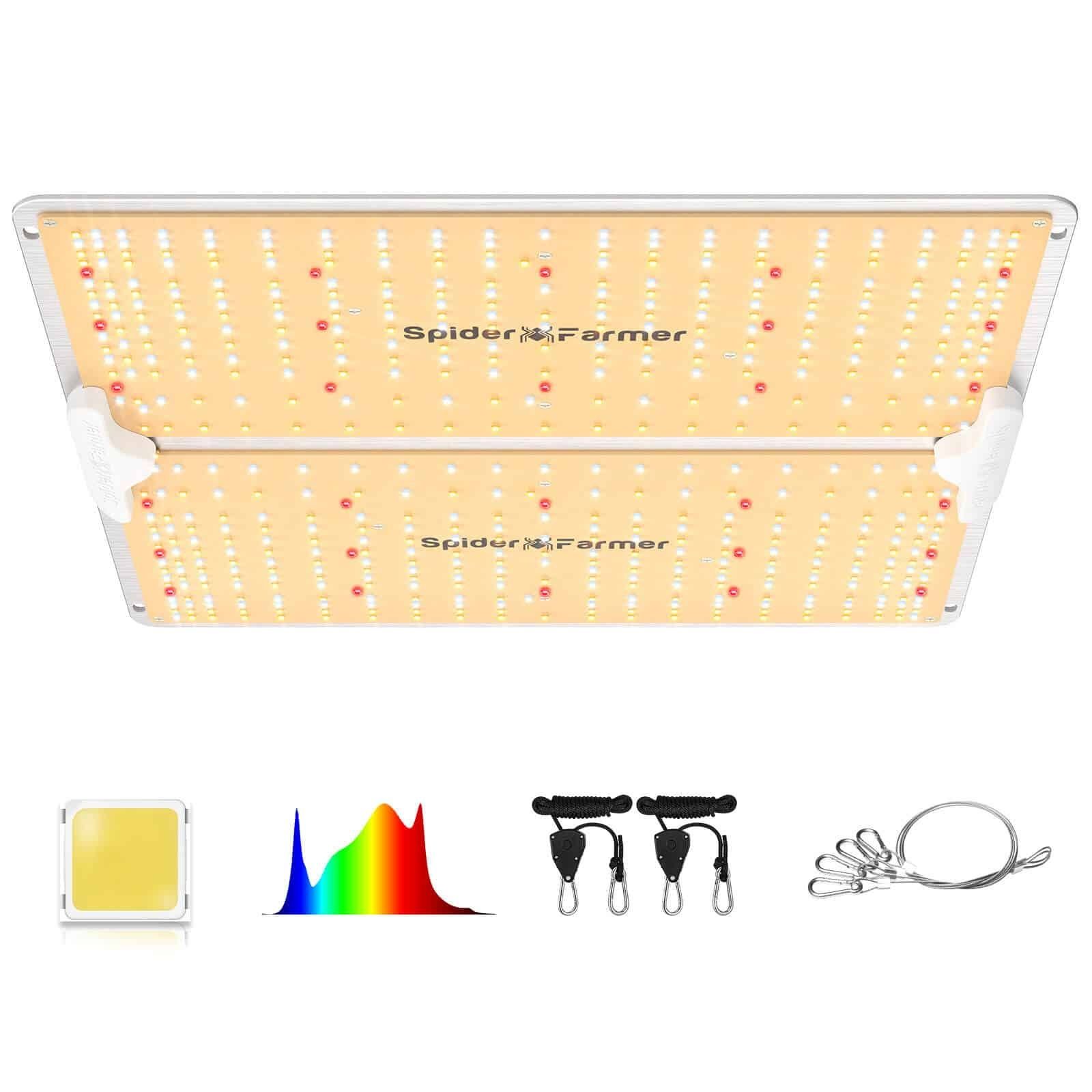 Spider Farmer SF-2000PRO, 200W LED Kweeklamp