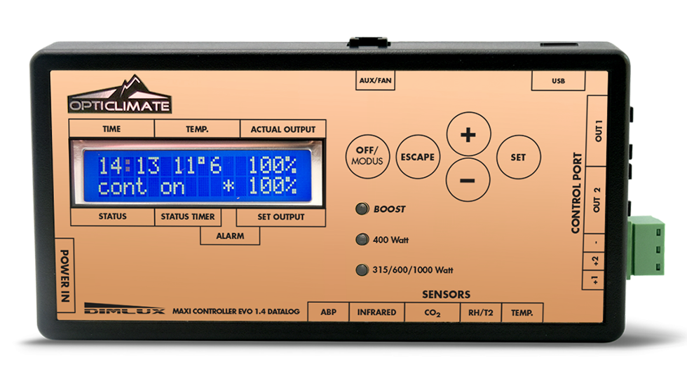 Dimlux | Plant Temperatuur Camera | Analoog | 10m kabel