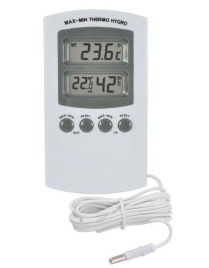 Thermo/ Hygrometer met ext. sensor