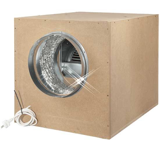 MDF kist, 4250 m3, los-hangende motor