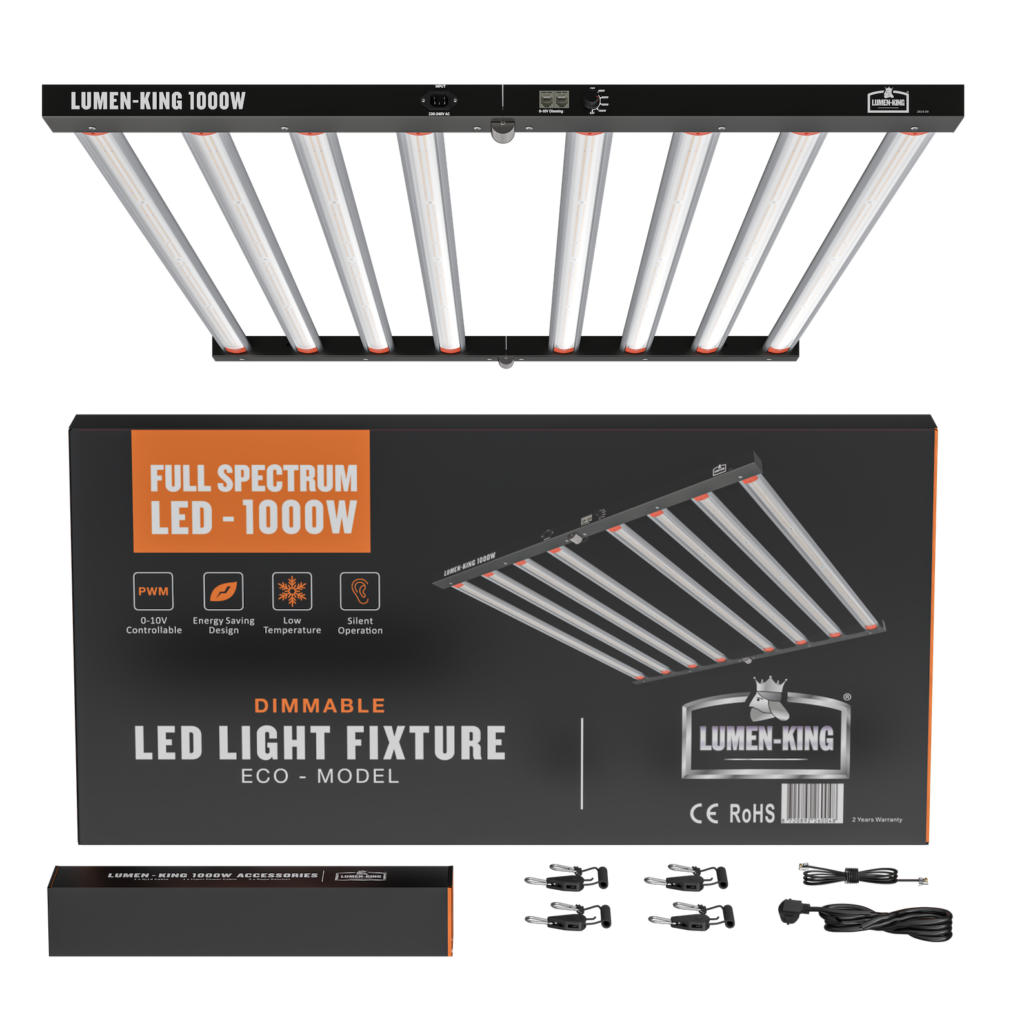 Lumen-King | LED Kweeklamp | 1000w ECO 110x106cm