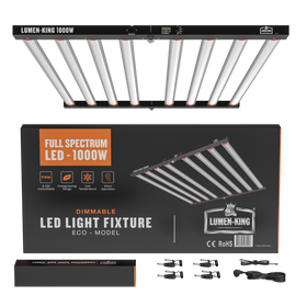 Lumen-King | LED Kweeklamp | 1000w ECO 110x106cm